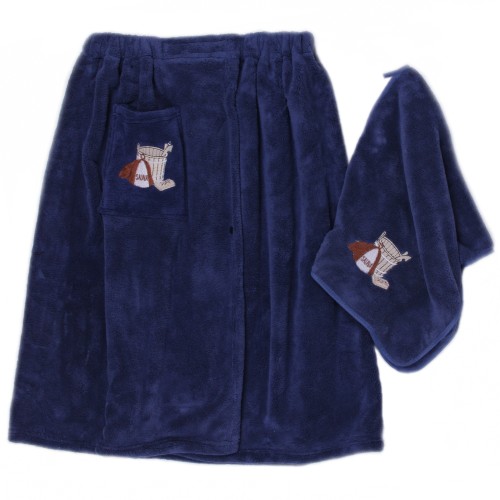 Набор полотенце сауна микрофибра мужская + полотенце 7540228 №1 из Иваново