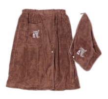 Набор полотенце сауна микрофибра мужская + полотенце 7540228 №3