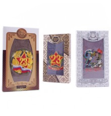 Полотенце из микрофибры М160 в шоколадке 23 февраля  Р