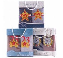 Набор полотенец из микрофибры М161 в сумочке Р+Р