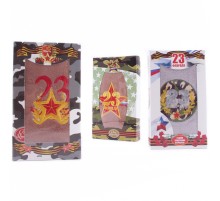 Полотенце из микрофибры М161 в шоколадке Р