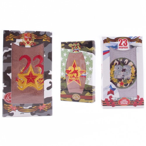 Полотенце из микрофибры М161 в шоколадке Р из Иваново