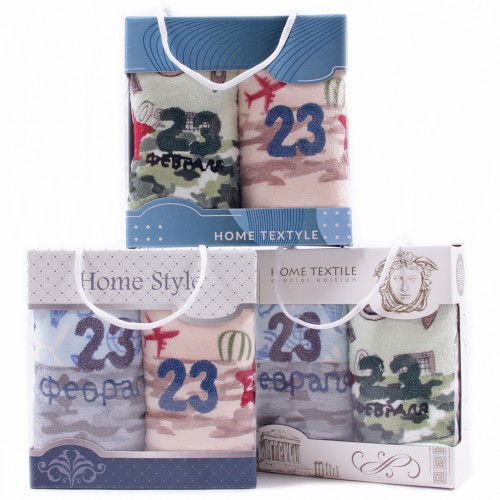 Набор полотенец из микрофибры 98-1017 в сумочке  Р+Р из Иваново