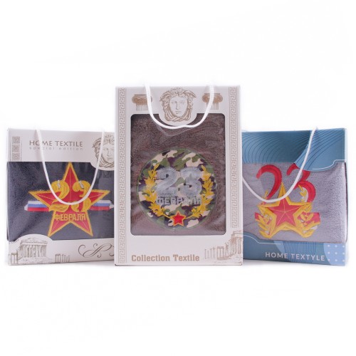 Набор полотенце из микрофибры М161 в коробке Л из Иваново