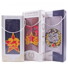 Набор полотенец из микрофибры  М161 в коробке Б