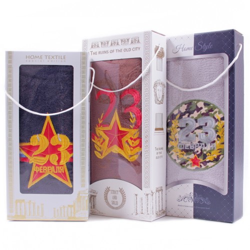 Набор полотенец из микрофибры  М161 в коробке Б из Иваново