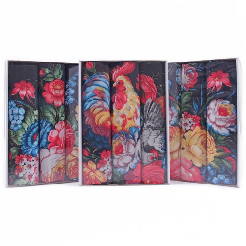 Набор вафельных полотенец Купон 50х63 см 3 штуки в коробке 29406-1 тк из Иваново