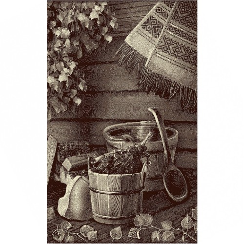 Полотенце махровое жаккардовое пестротканое С легким паром! 8024 из Иваново