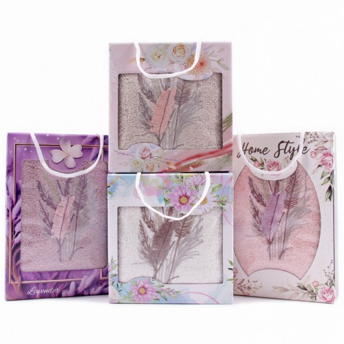 Набор полотенец махровых 10061129 10051129 в коробке Л из Иваново