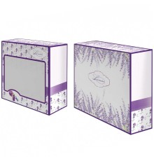 Подарочная коробка Контурные цветы ТС-40 Р+Р