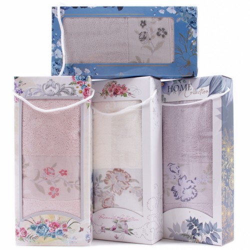 Набор полотенец махровых 88-764 88-765 в коробке Б из Иваново