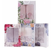 Набор полотенец махровых 88-764 88-765 в коробке Б+Л