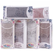 Набор полотенец махровых 88-582 88-583 в коробке Б