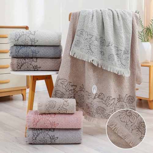 Набор полотенец махровых 88-582 88-583 в коробке Л из Иваново