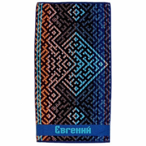Полотенце махровое пестротканое жаккардовое Евгений 7240-10 из Иваново