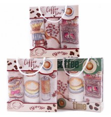 Набор полотенец микрофибра  2802020 в сумочке МР+МР+МР