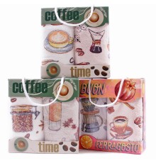 Набор полотенец микрофибра  2802020 в сумочке МР+МР