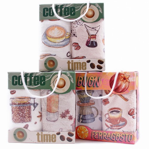 Набор полотенец микрофибра  2802020 в сумочке МР+МР из Иваново