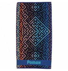 Полотенце махровое пестротканое жаккардовое Роман 7240-18