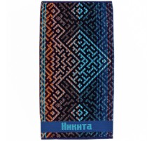 Полотенце махровое пестротканое жаккардовое Никита 7240-22