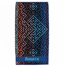 Полотенце махровое пестротканое жаккардовое Никита 7240-22