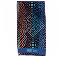 Полотенце махровое пестротканое жаккардовое Антон 7240-25