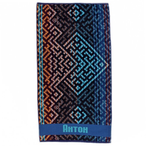 Полотенце махровое пестротканое жаккардовое Антон 7240-25 из Иваново