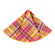 Полотенце вафельное круглое D65 3447-1 тдл