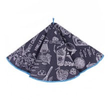 Полотенце вафельное круглое D65 502322-3 тдл