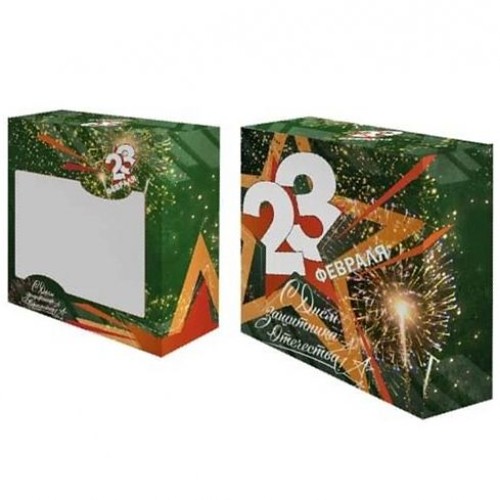 Подарочная коробка  23 февраля № 83-25 Р+Р из Иваново