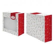 Подарочная коробка  Цветы 04-25 Р+Р