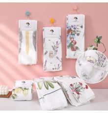 Набор полотенец  хлопок-махра 8511692 ручных 2 шт.в скрепке