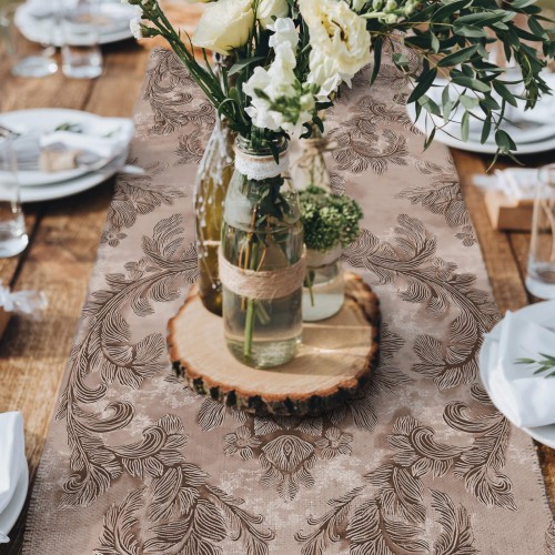 Салфетка-дорожка на стол хлопковая Вознесение 29450-2 тк в Екатеринбурге