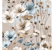 Салфетка-дорожка на стол хлопковая Ностальгия 29442-1 тк