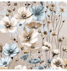 Салфетка-дорожка на стол хлопковая Ностальгия 29442-1 тк