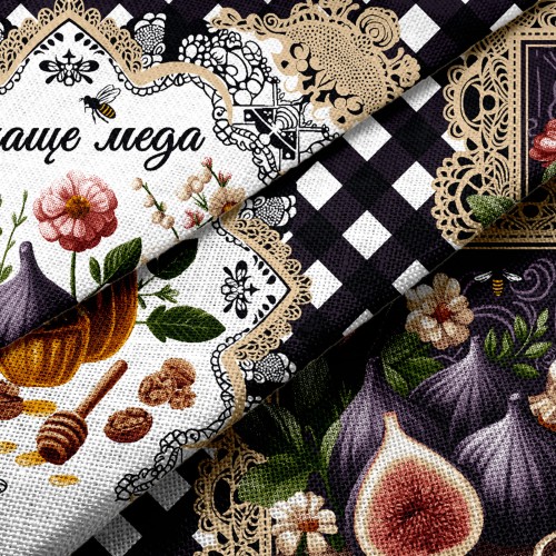 Полотенце из рогожки Купон 50х63 см 904 29457-1 тк из Иваново