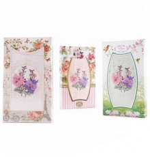 Набор полотенца микрофибра 98-1034 в шоколадке Р