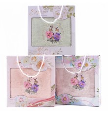 Набор полотенца микрофибра 98-1034 в коробке  Р