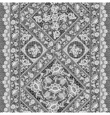 Салфетка-дорожка на стол хлопковая Ажур 29473-1 тк