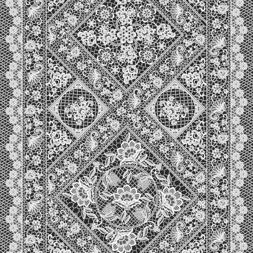 Салфетка-дорожка на стол хлопковая Ажур 29473-1 тк из Иваново