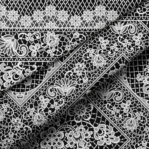 Салфетка-дорожка на стол хлопковая Ажур 29473-1 тк из Иваново