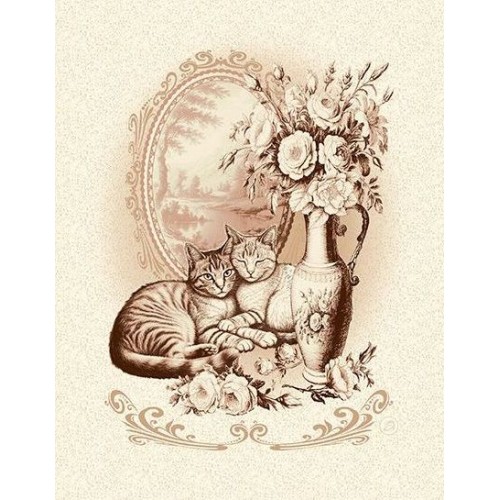 Полотенце из рогожки Купон 50х63 см 13589-1 ад из Иваново