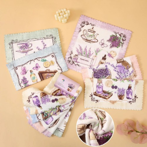 Набор салфеток микрофибра 28615303  в сумочке 4шт.  из Иваново