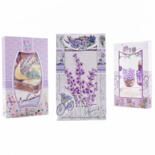 Набор салфеток из микрофибры 28615303  в шоколадке С+С  из Иваново