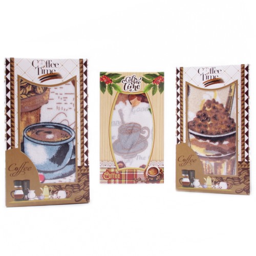 Набор полотенца микрофибра Y13 в шоколадке Р из Иваново