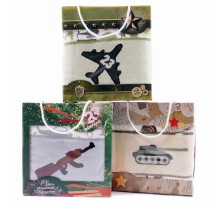 Набор полотенца микрофибра 2811377 в коробке 23 февраля Р