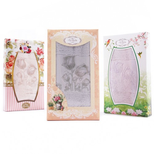 Набор полотенец махровых 2204651 в шоколадке Р из Иваново