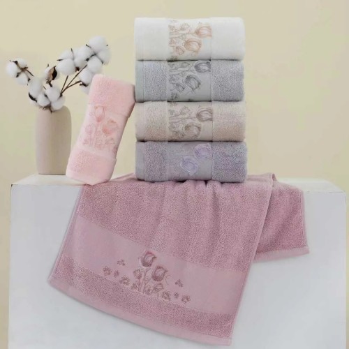 Набор полотенце махровое 2204651 в сумочке Р из Иваново