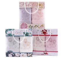 Набор полотенец махровых 2204651 в сумочке Р+Р