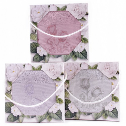 Набор полотенце махровое 2204651 в коробке Р из Иваново